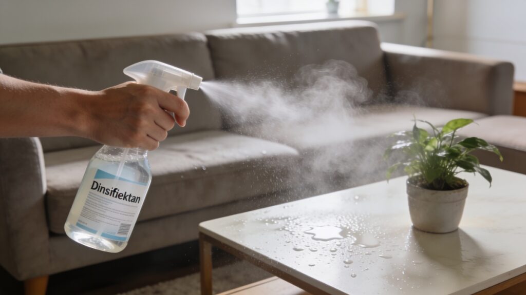 Cara Pakai Disinfektan Spray untuk Ruangan, Kasur, dan Permukaan Benda di Rumah dengan Aman